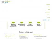 kinderarztpraxis-guettel.de Webseite Vorschau