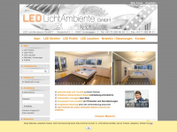 led-lichtambiente.ch Webseite Vorschau