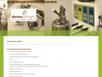derma-zofingen.ch Webseite Vorschau