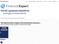 financial-expert.co.uk Webseite Vorschau