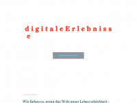 imagine-digital.at Webseite Vorschau