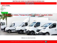 lieferwagen-mieten-schweiz.ch Webseite Vorschau