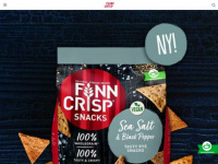 finncrisp.no Webseite Vorschau