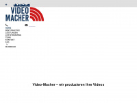 video-macher.com Webseite Vorschau