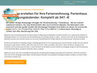 webseiten-fewo.de Webseite Vorschau