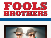 foolsbrothers.at Webseite Vorschau