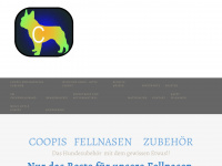 coopis-fellnasen-zubehoer.at Webseite Vorschau