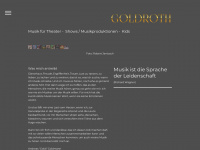 goldroth.com Webseite Vorschau