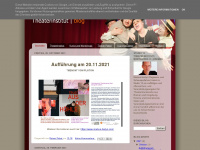 theaterinstitut.blogspot.com Webseite Vorschau