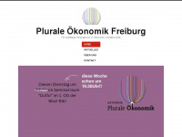pluraleoekonomikfreiburg.wordpress.com Webseite Vorschau