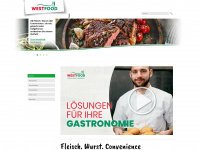 westfood.de Webseite Vorschau
