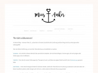 mias-anker.com Webseite Vorschau