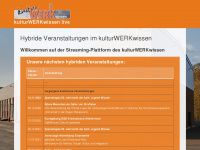 kulturwerk-live.de Webseite Vorschau