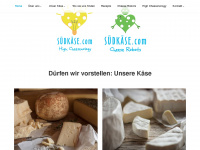suedkaese.com Webseite Vorschau