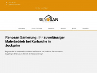 renosan-sanierung.de Webseite Vorschau