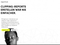 reportical.com Webseite Vorschau