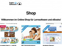 lernsoftware-shop.com Webseite Vorschau