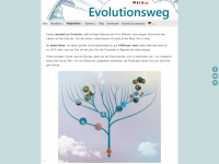 evolutionsweg.de Webseite Vorschau