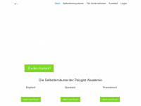 polyglotakademie.de Webseite Vorschau