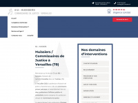lbb-huissier-versailles-78.fr Webseite Vorschau