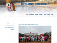 berliner-seehunde-orankesee.de Webseite Vorschau