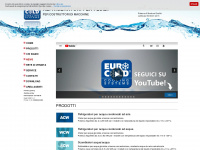 eurocold.it Webseite Vorschau