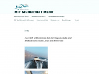 bootsfahrschule-larus.ch Webseite Vorschau