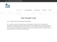 projekt-lida.de Webseite Vorschau