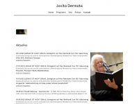 jovitadermota.com Webseite Vorschau