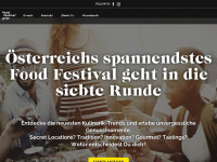 foodfestivalgraz.at Webseite Vorschau