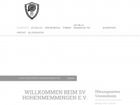 svh1961.de Webseite Vorschau