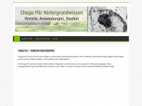 chagapilz-tee.com Webseite Vorschau