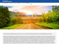 h2mobilitaet.ch Webseite Vorschau