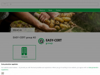 easy-cert-group.com Webseite Vorschau