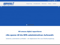 amacos.ch Webseite Vorschau