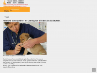 tierarztpraxis-grueter.de Webseite Vorschau