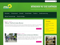 gruene-stolberg.de Webseite Vorschau