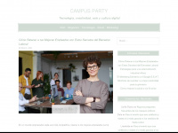 campus-party.es Webseite Vorschau