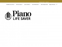 pianolifesaver.com Webseite Vorschau