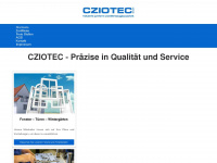 cziotec.de Webseite Vorschau