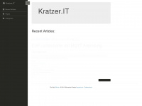 kratzer.it Webseite Vorschau