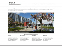 bsm-berlin.de Webseite Vorschau