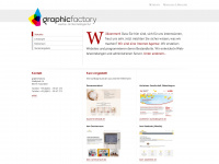 graphicfactory.de Webseite Vorschau