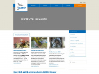 nabu-mauer.de Webseite Vorschau