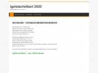 igelstachelbart.org Webseite Vorschau