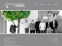 heinrich-architekten.de Webseite Vorschau