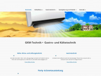 gkm-technik.de Webseite Vorschau