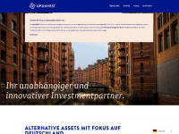 up2invest.de Webseite Vorschau