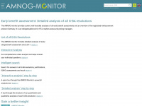 amnog-monitor.com Webseite Vorschau