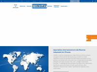 condat.com.br Webseite Vorschau
